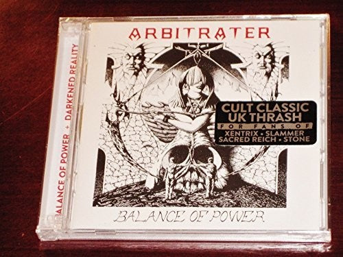 the album cover for Arbitrater - Balance Of Power + Darkened Reality