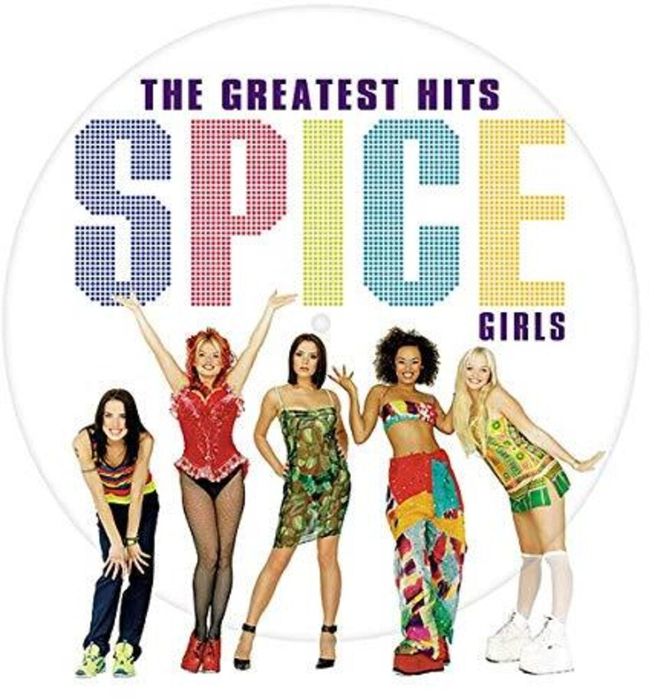 the album cover for Spice Girls - The Greatest Hits [Picture Disc LP]