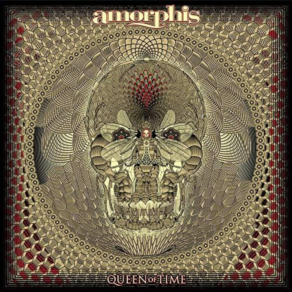 the album cover for Amorphis - Queen Of Time