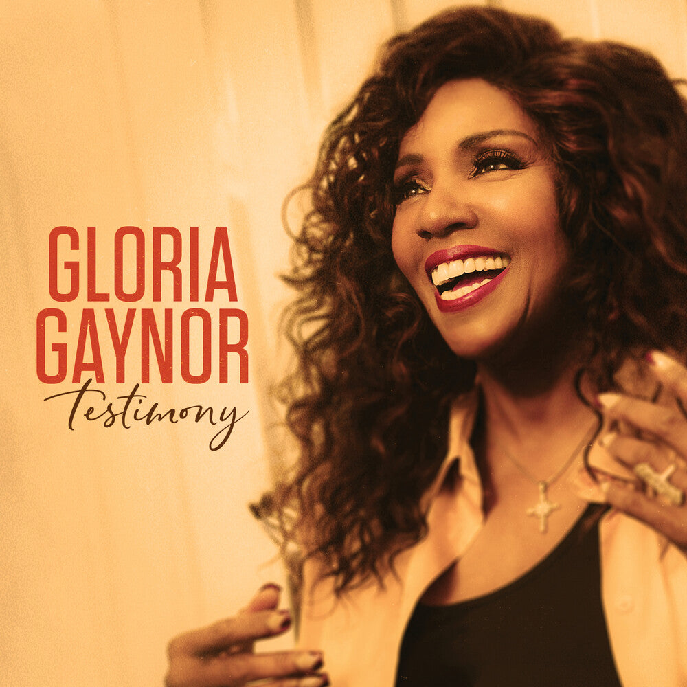 the album cover for Gloria Gaynor - Testimony