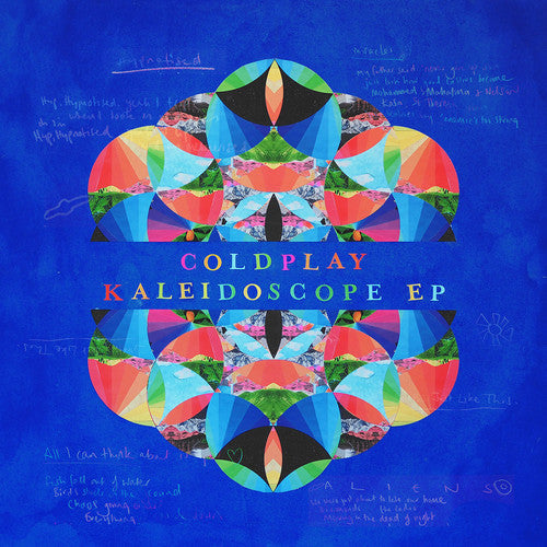 the album cover for Coldplay - Kaleidoscope EP [Light Blue Vinyl]