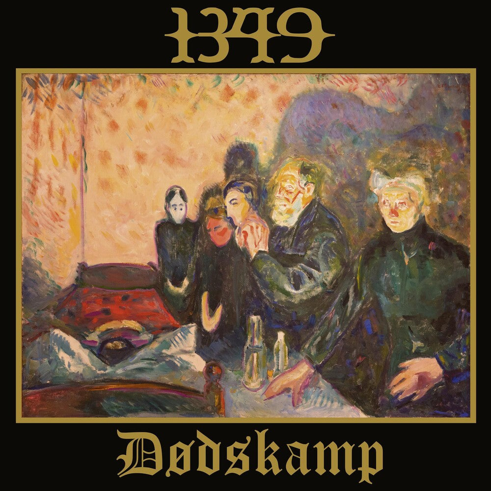 the album cover for 1349 - Dødskamp [10in Vinyl]