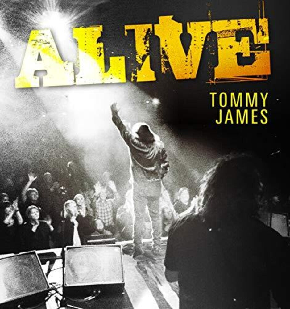 the album cover for Tommy James - Alive