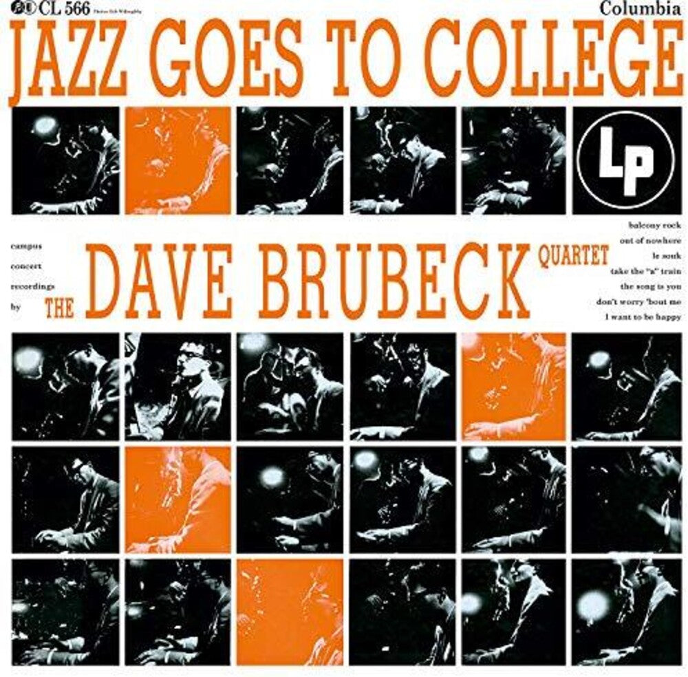 the album cover for The Dave Brubeck Quartet - Jazz Goes To College [Import LP]