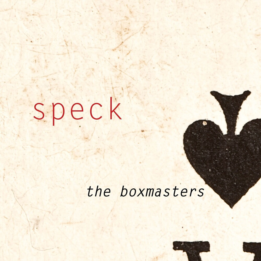 the album cover for The Boxmasters - Speck [LP]