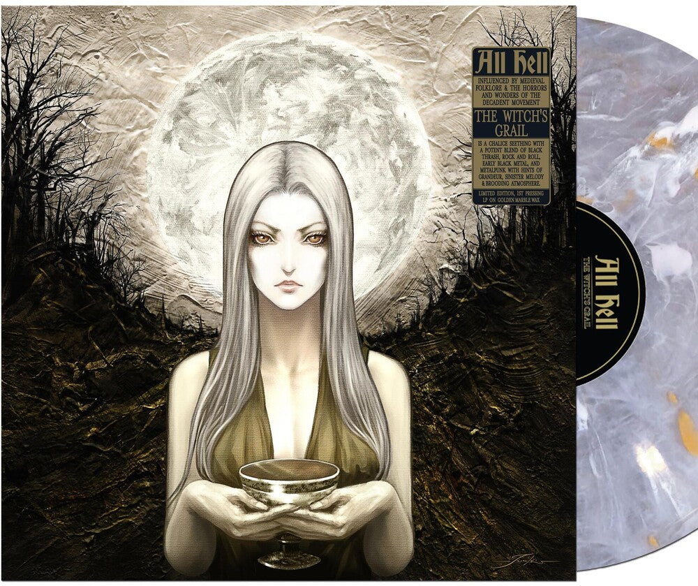 the album cover for All Hell - Witch's Grail