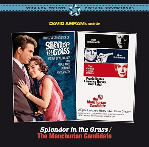 the album cover for David Amram Spa - Splendor In The Grass / Manchurian Candidate