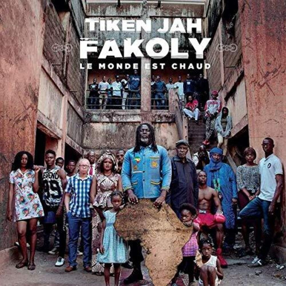 the album cover for Tiken Fakoly Jah - Le Monde Est Chaud