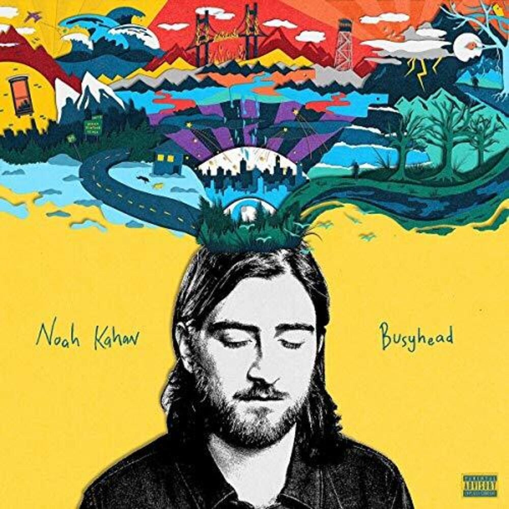 the album cover for Noah Kahan - Busyhead