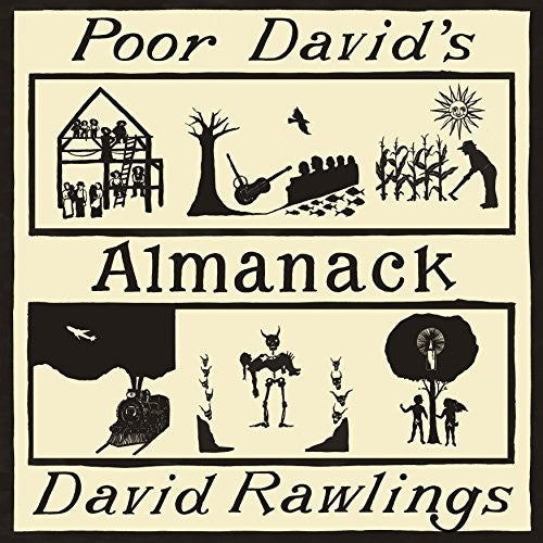 the album cover for David Rawlings - Poor David's Almanack