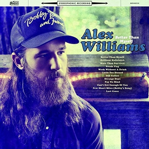 the album cover for Alex Williams - Better Than Myself