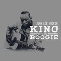 the album cover for John Lee Hooker - King Of The Boogie  John Lee Hooker