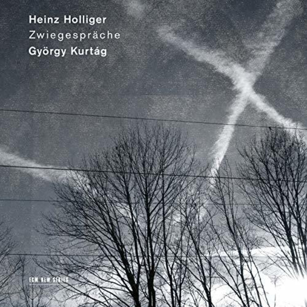 the album cover for Heinz Holliger - Zwiegesprache