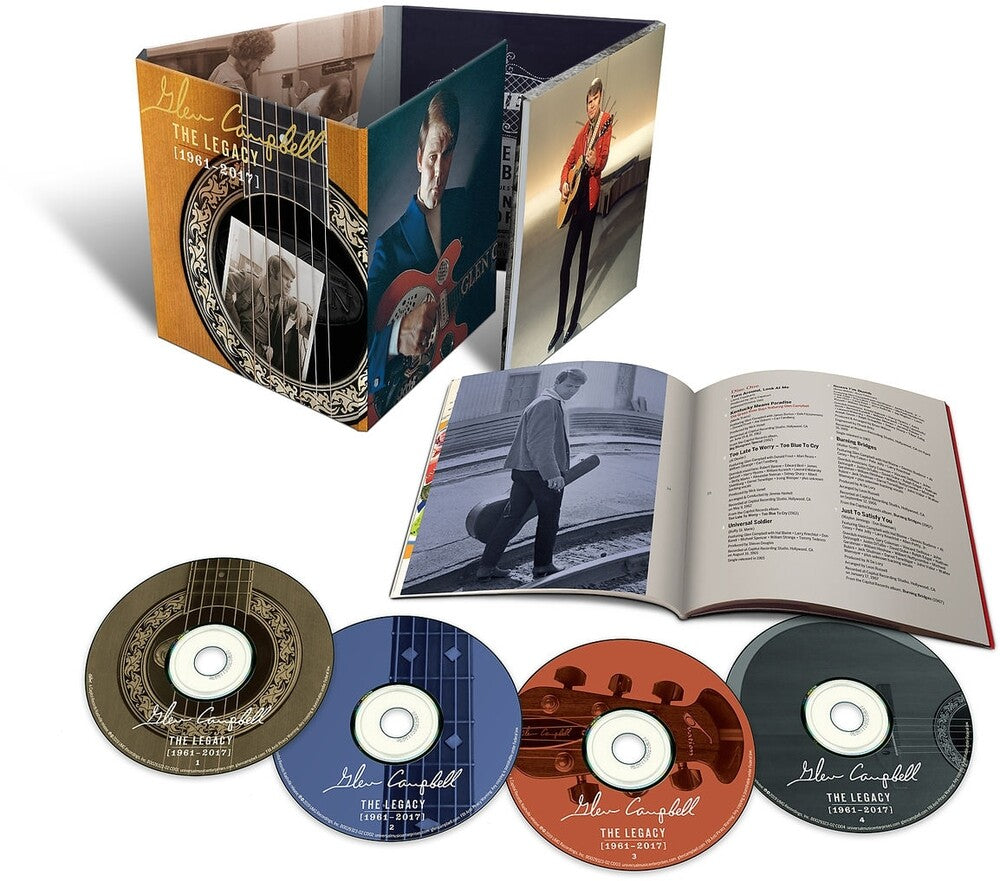 the album cover for Glen Campbell - The Legacy (1971-2017) [4CD]