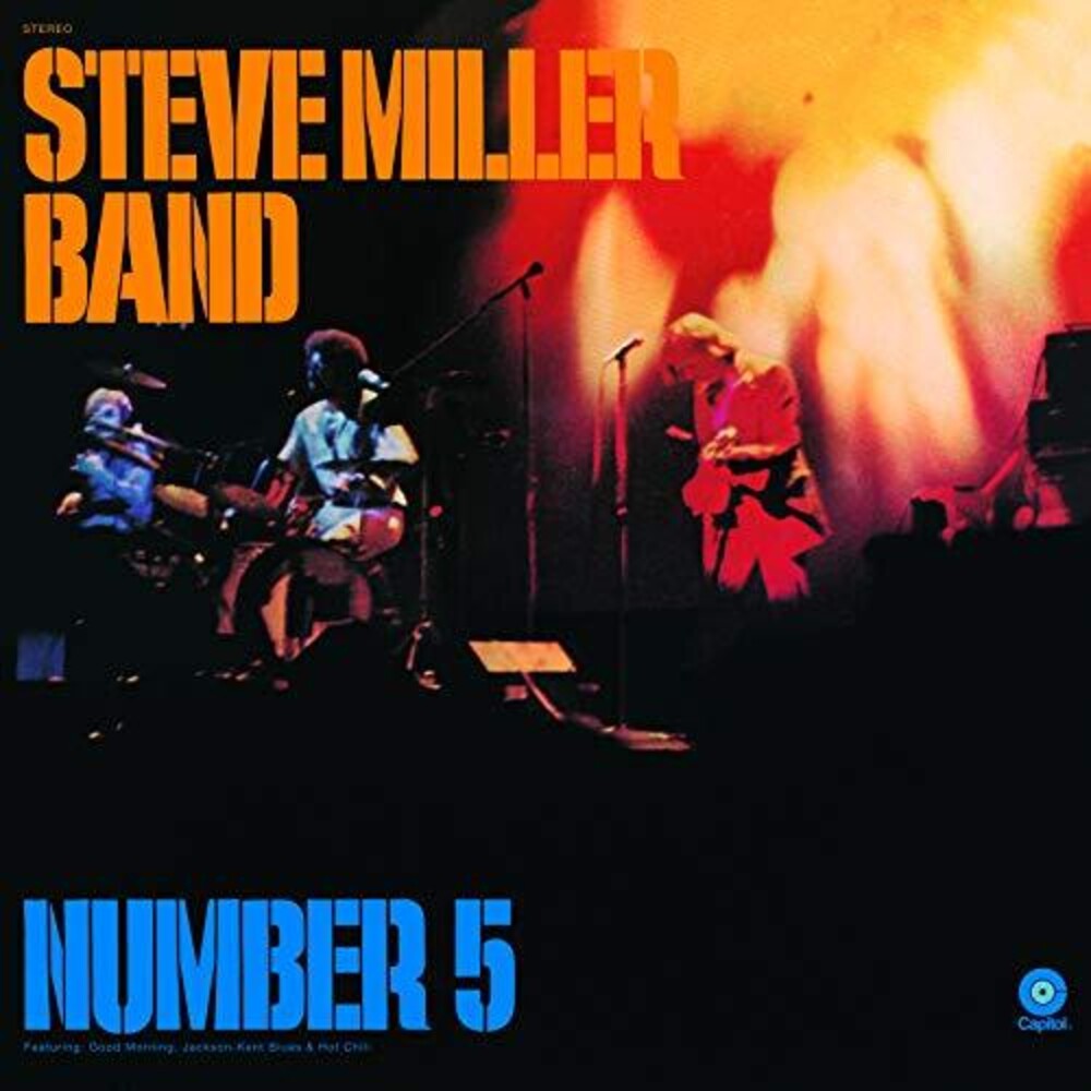 the album cover for Steve Miller - Number 5 [Orange LP]