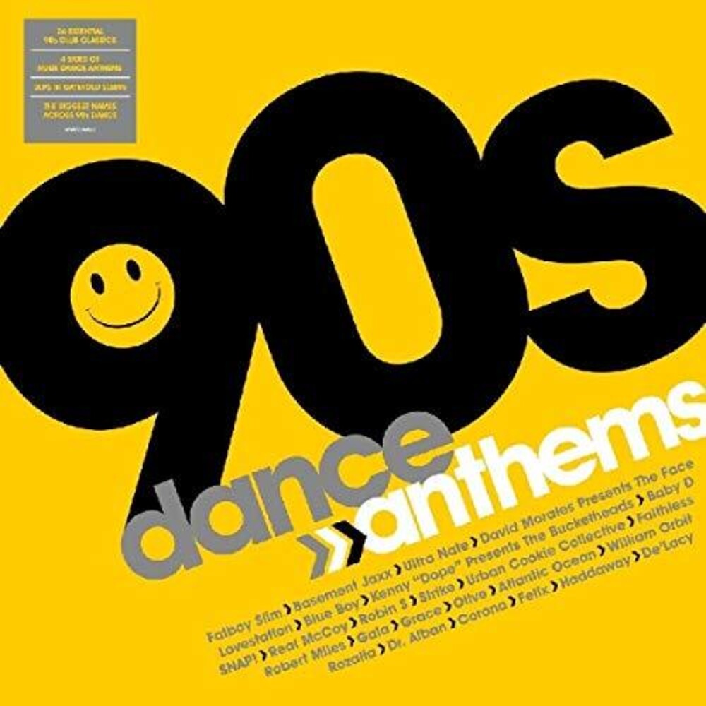 the album cover for 90s Dance Anthems / Various - 90s Dance Anthems / Various (Uk)
