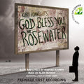 the album cover for Ashman, Howard / Menken, Alan - Kurt Vonnegut's God Bless You: Mr. Rosewater (Premiere Cast Recording)
