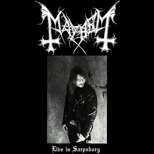 the album cover for Mayhem - Live In Sarpsborg [LP]