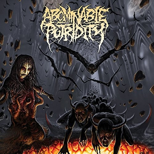 the album cover for Abominable Putridity - In The End Of Human Existence