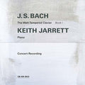 the album cover for J Bach S / Jarrett,Keith - Well-Tempered Clavier Book I
