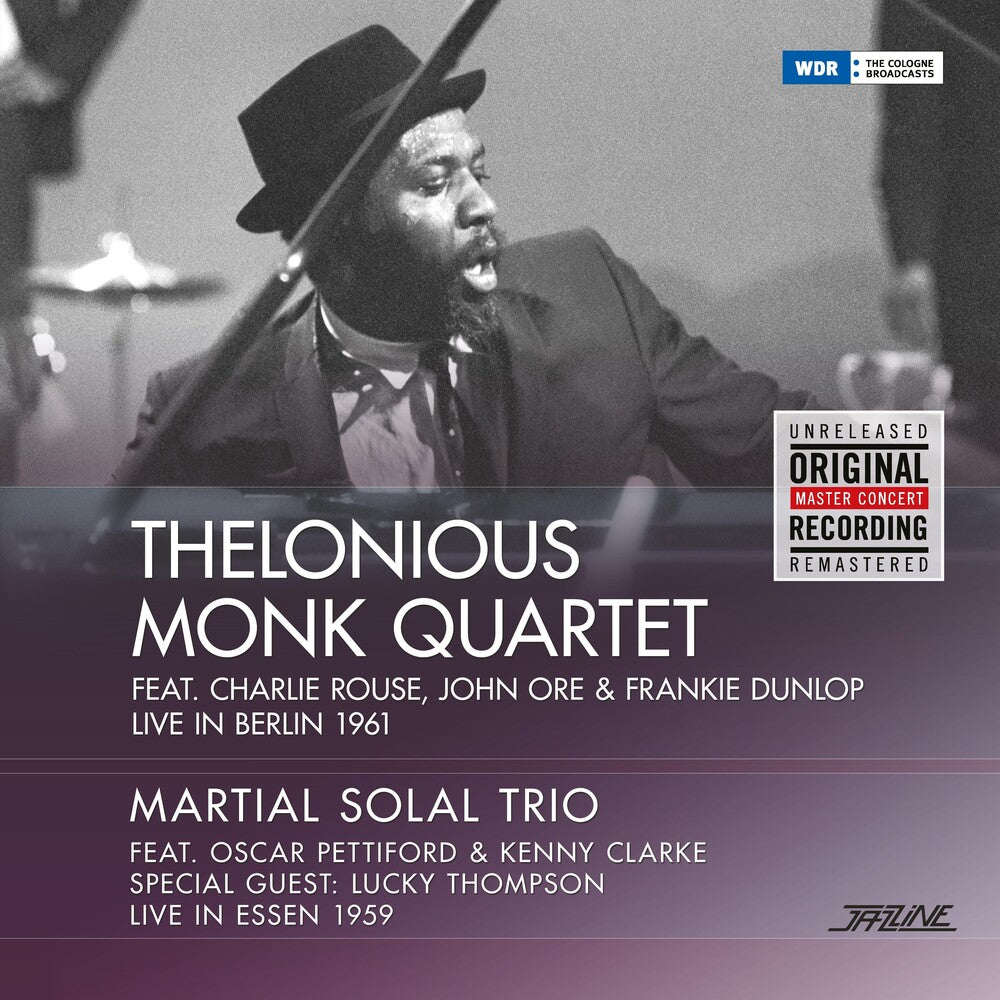 the album cover for Thelonious Monk - Live In Berlin '61/Live In Essen [Import]