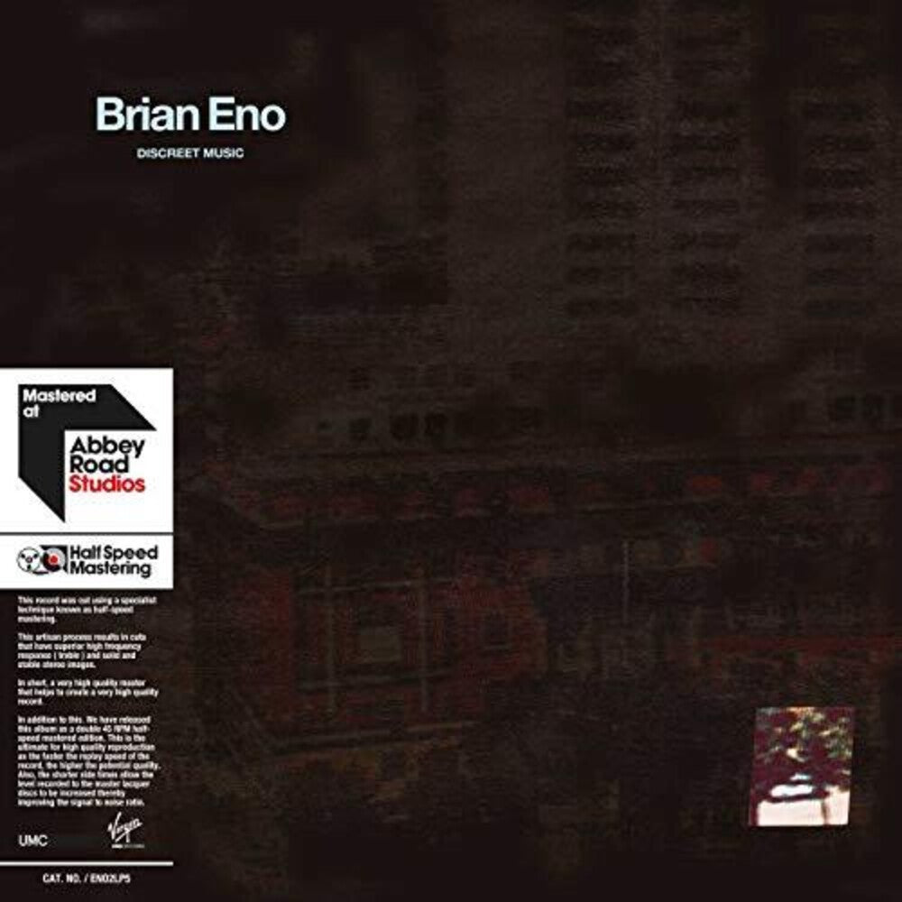 the album cover for Brian Eno - Discreet Music [Import LP]