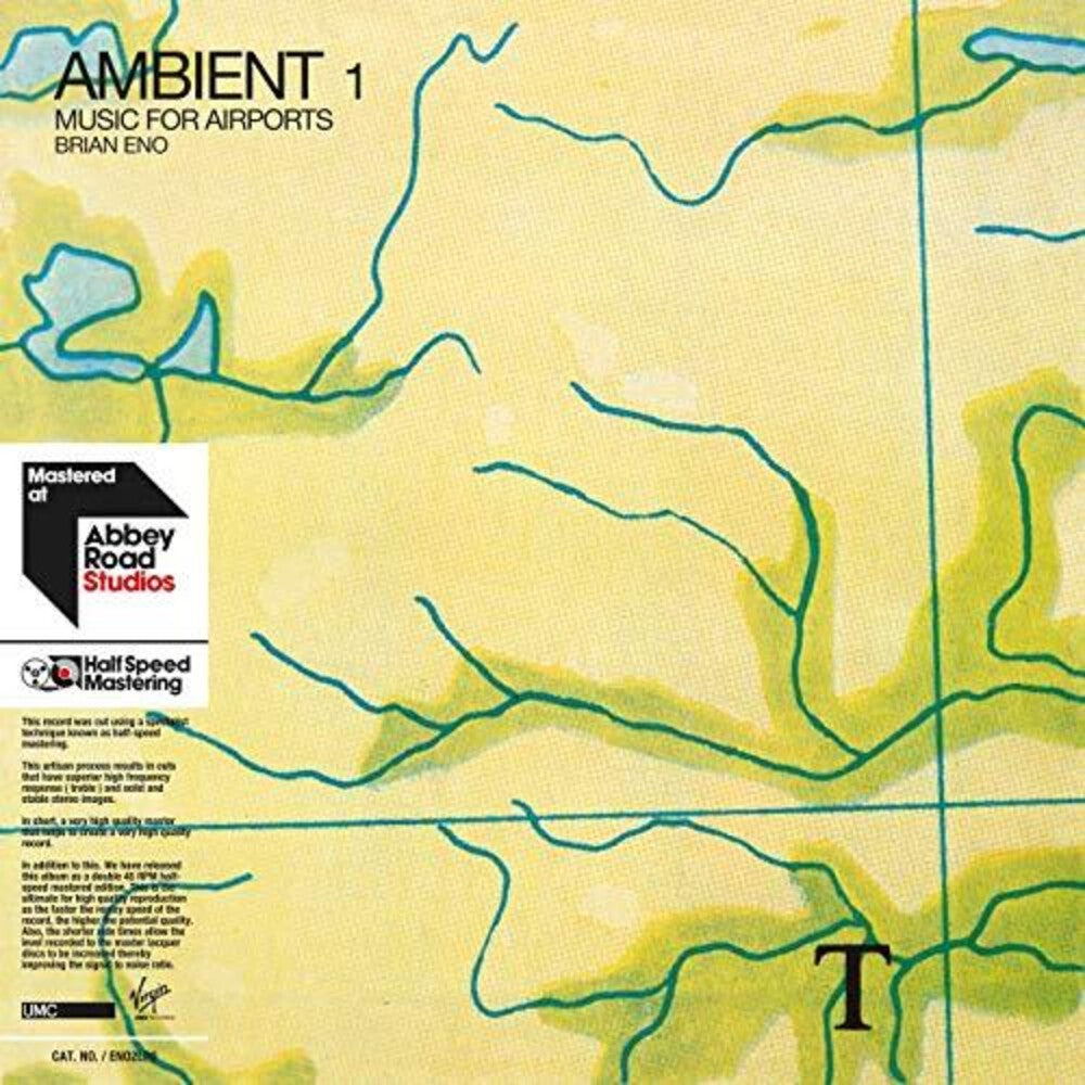 the album cover for Brian Eno - Ambient 1: Music For Airports [Import LP]