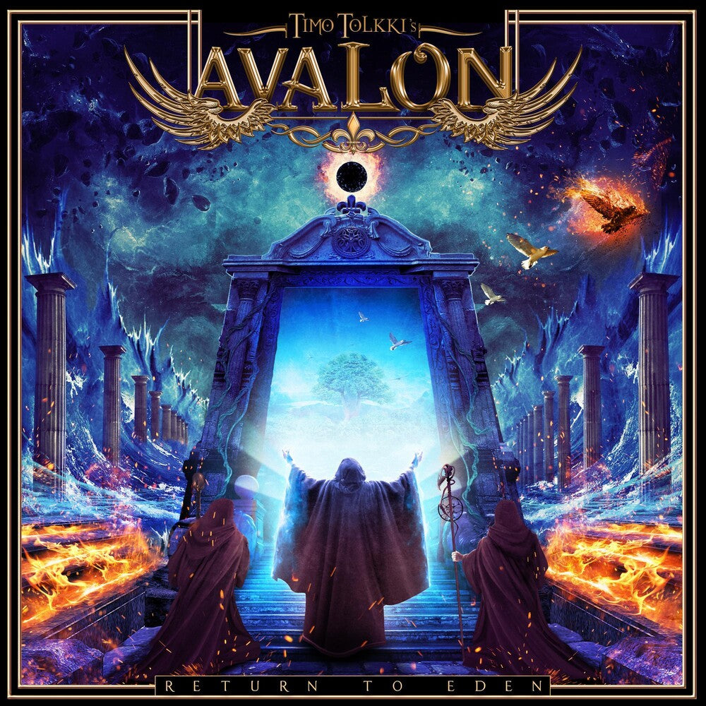 the album cover for Timo Tolkki’s Avalon - Return To Eden