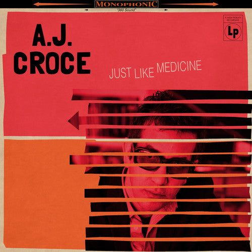 the album cover for A.J. Croce - Just Like Medicine