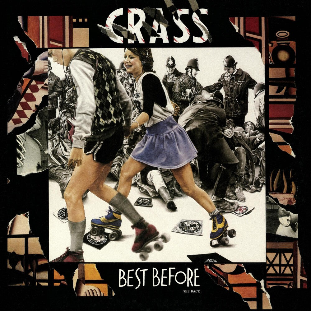 the album cover for Crass - Best Before 1984