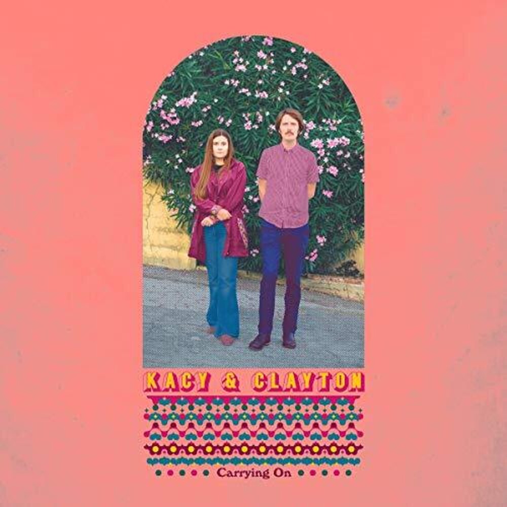 the album cover for Kacy & Clayton - Carrying On