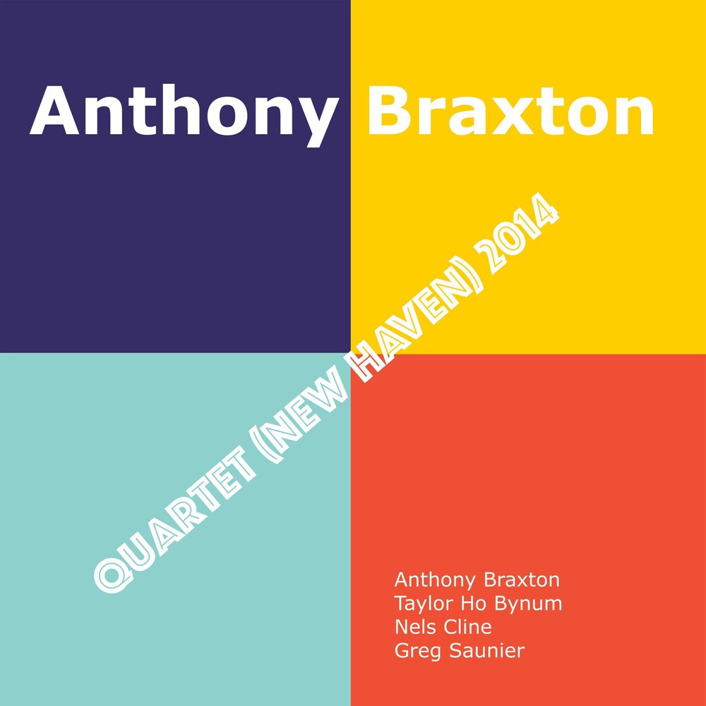 the album cover for Anthony Braxton - Quartet (new Haven) 2014