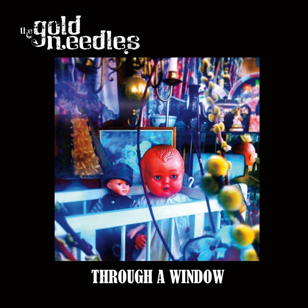 the album cover for The Gold Needles - Through A Window