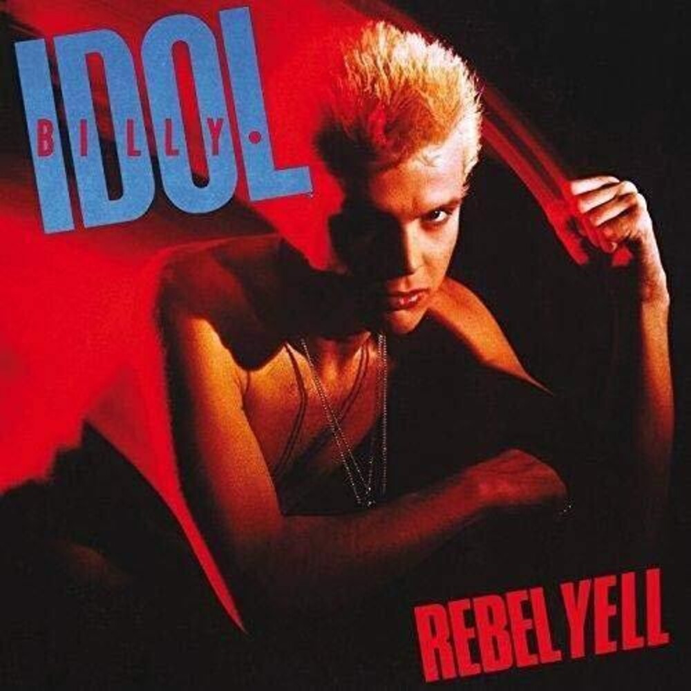 the album cover for Billy Idol - Rebel [Yell [Translucent Red LP]