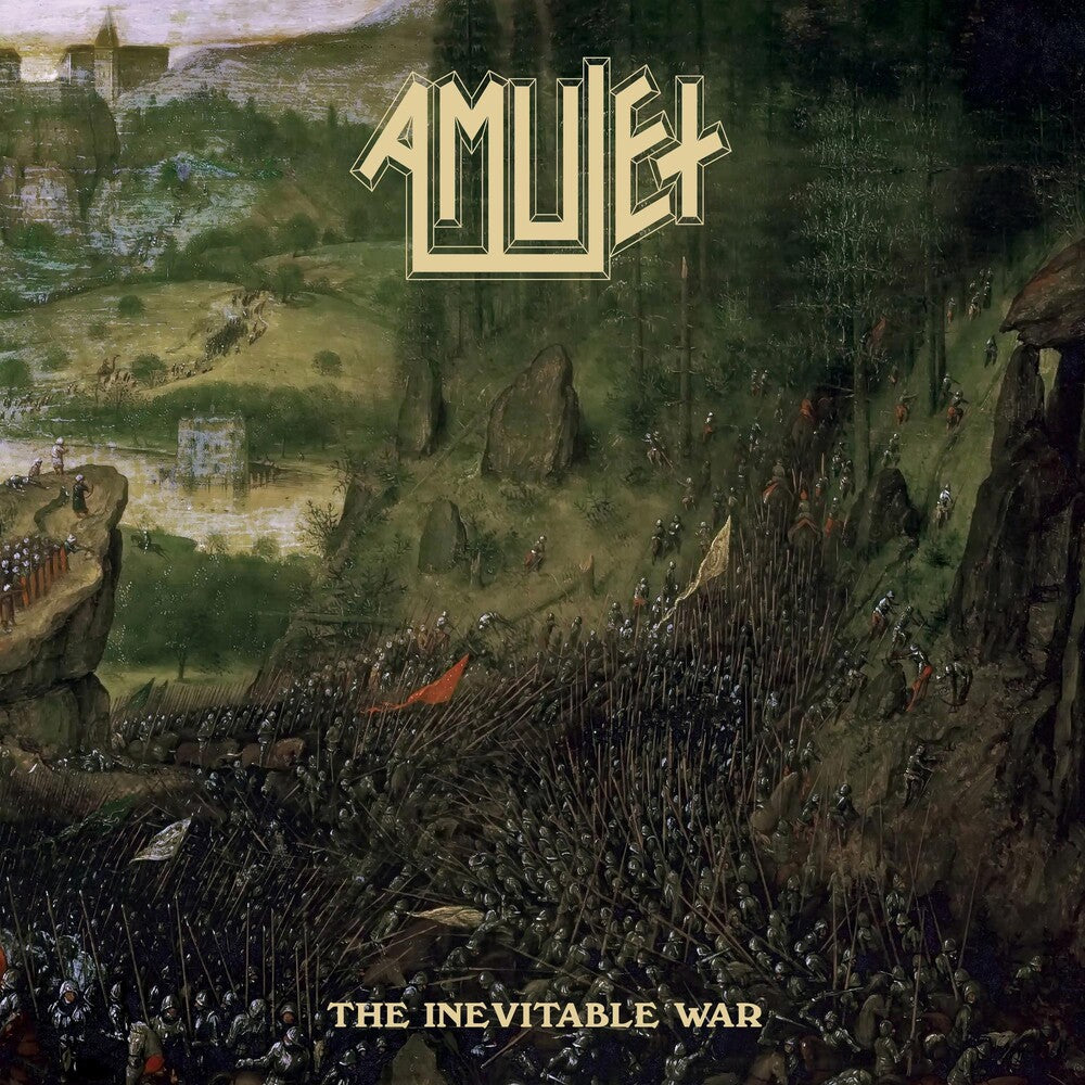 the album cover for Amulet - Inevitable War