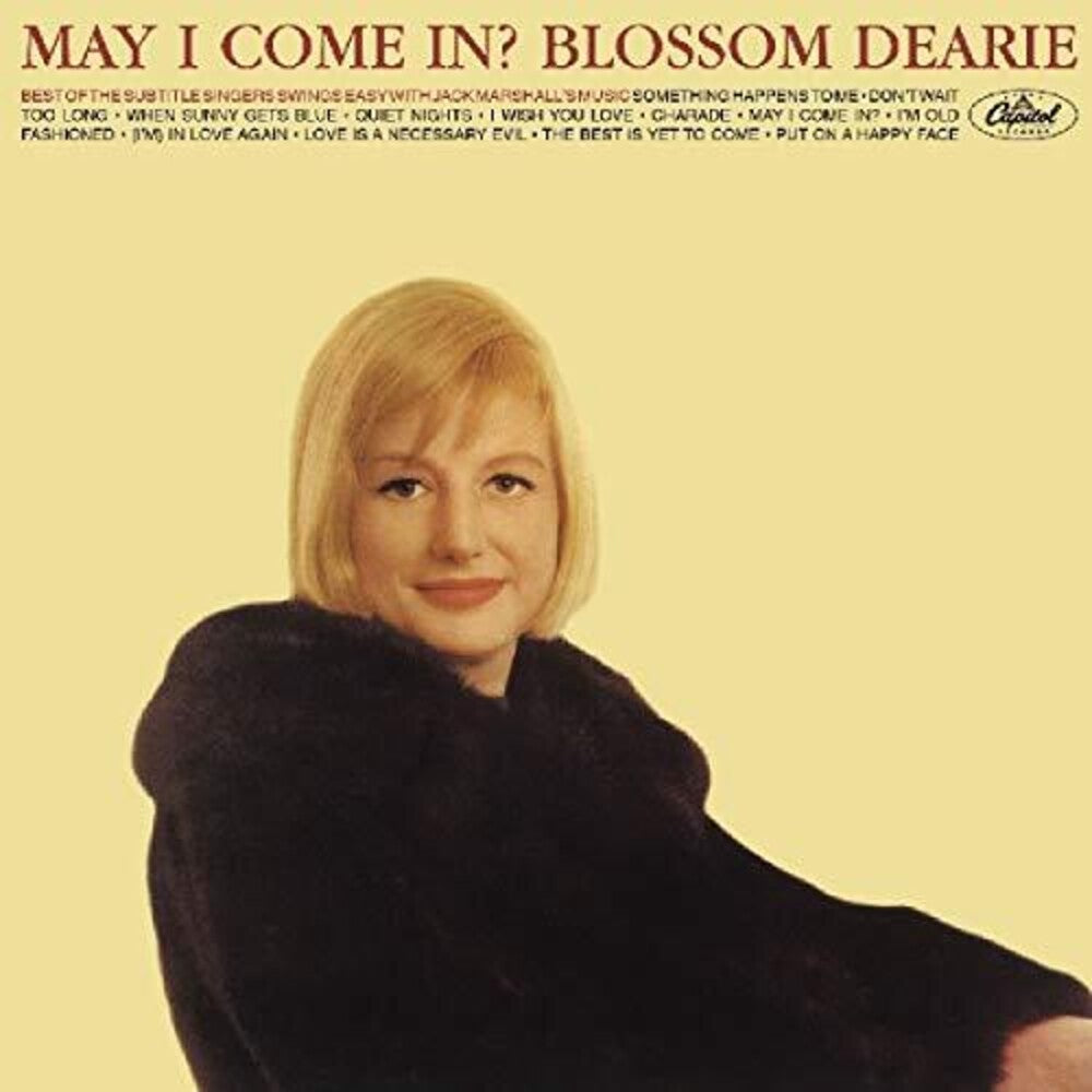 the album cover for Blossom Dearie - May I Come In?