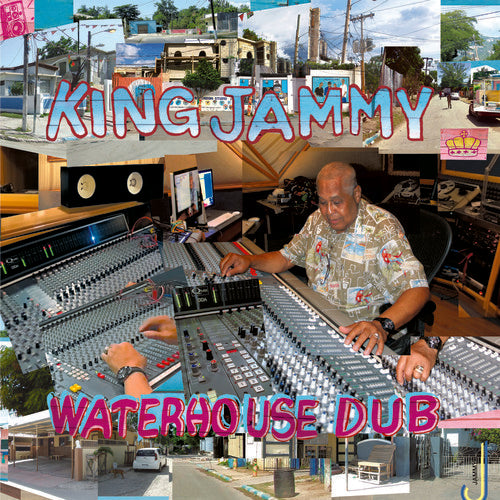 the album cover for King Jammy - Waterhouse Dub