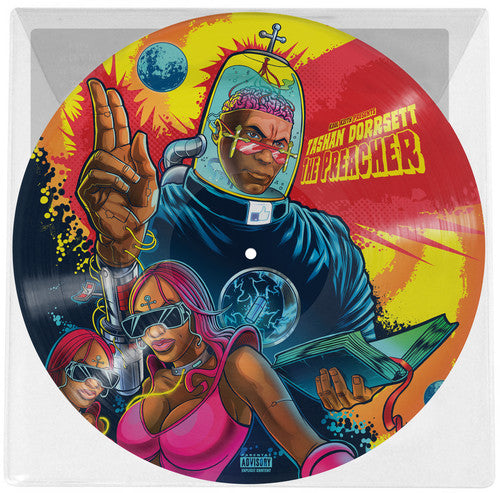 the album cover for Kool Keith Presents Tashan Dorrsett - Preacher (Pict) [Deluxe]