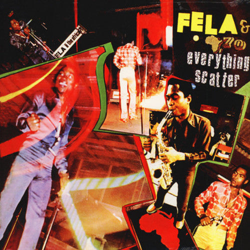 the album cover for Fela Kuti - Everything Scatter [Orange LP]