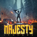 the album cover for Majesty - Legends