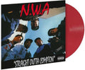 the album cover for NWA - Straight Outta Compton [Colored Vinyl] (Red)