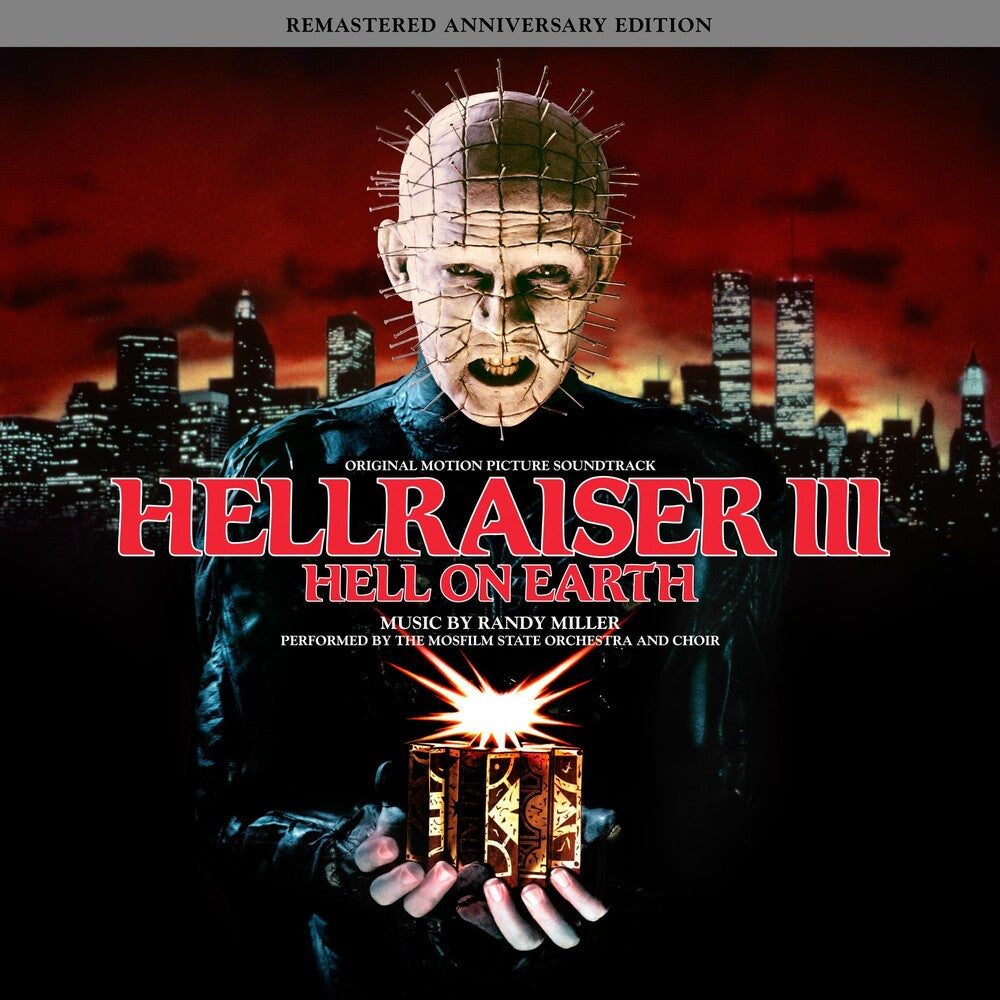 the album cover for Miller, Randy - Hellraiser Iii Hell On Earth (Blk) [Colored Vinyl] (Red)