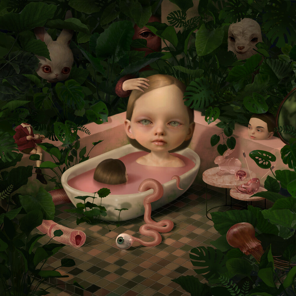 the album cover for Sleep Party People - Lingering Pt. Ii [Limited Edition] (Pnk)
