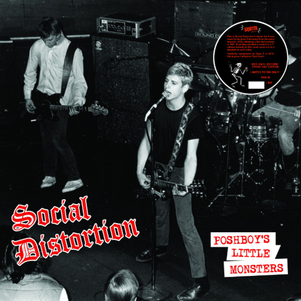 the album cover for Social Distortion - Poshboy's Little Monsters
