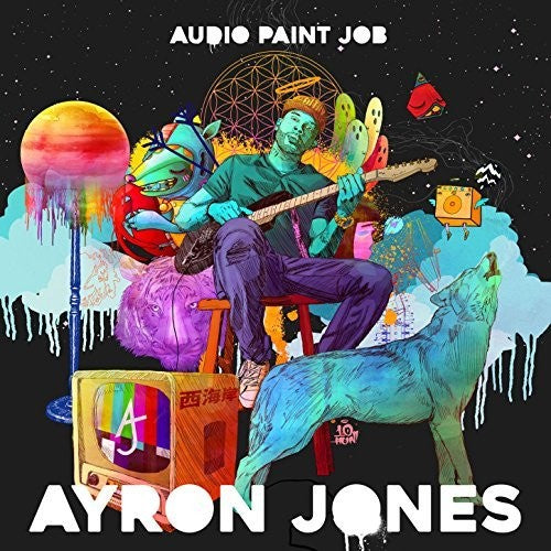 the album cover for Ayron Jones - Audio Paint Job [Indie Exclusive] [Digipak]