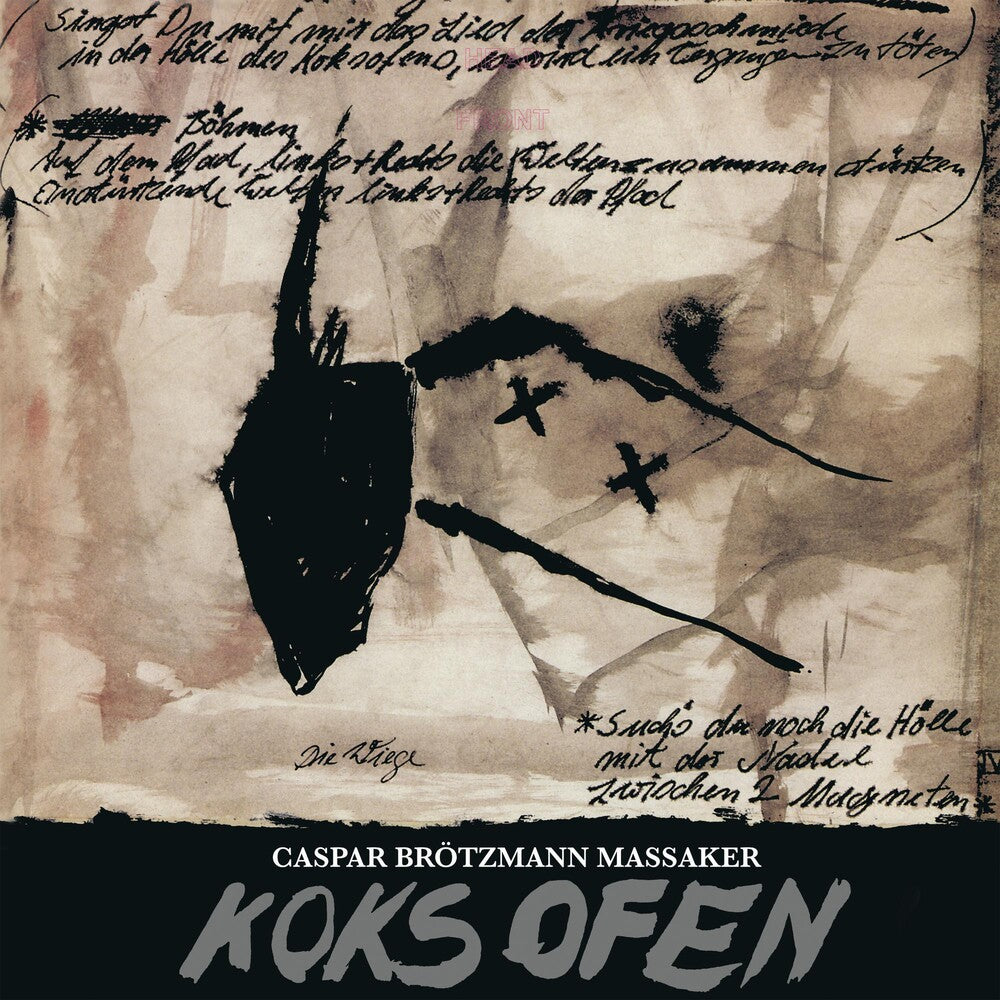 the album cover for Caspar Massaker Brotzmann - Koksofen