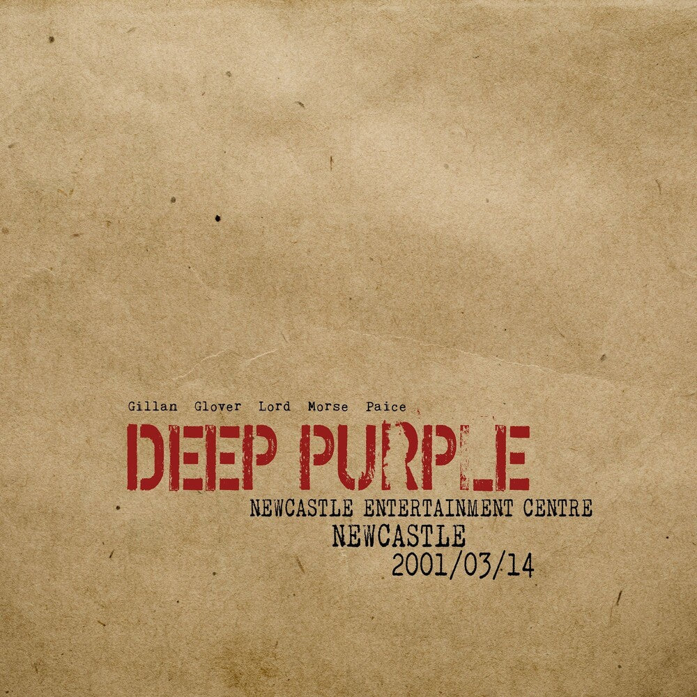 the album cover for Deep Purple - Live In Newcastle 2001 [3LP]