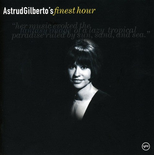 the album cover for Astrud Gilberto - Strud Gilbertos's Finest Hour