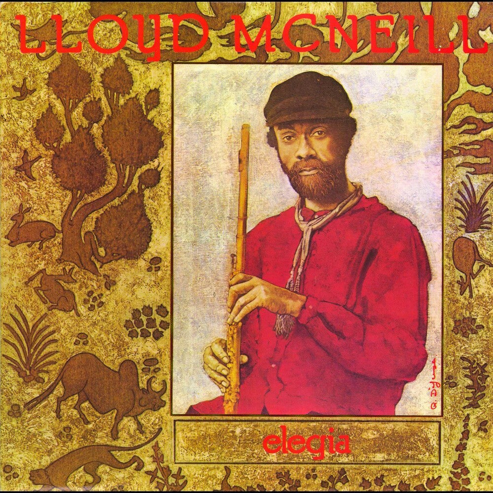 the album cover for Lloyd McNeill - Soul Jazz Records Presents Lloyd Mcneill: Elegia