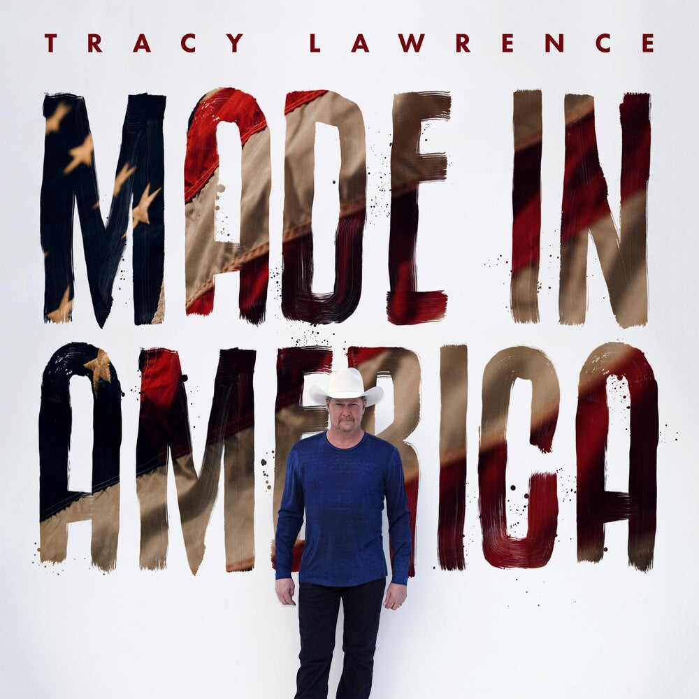 the album cover for Tracy Lawrence - Made In America